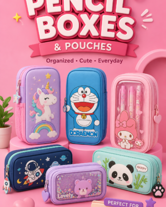 Pencil Boxes & Pouches